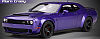 2019 Dodge Challenger SRT Demon • Plum Crazy Purple • #US014 • www.corvette-plus.ch