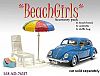 Beach Girls Accessories Umbrella, Beach Bench, Duffle Bag • #AD76317 • www.corvette-plus.ch