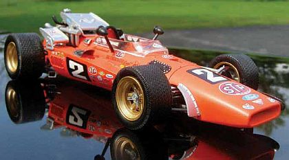 Mario Andretti • 1969 INDY500 Winner • Brawner Hawk • #R18001