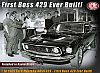 1969 Ford Mustang Boss 429 Job #1 • Raven Black • #A1801859 • www.corvette-plus.ch
