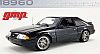 1990 Ford Mustang 5.0 • Black • #GMP18960 • www.corvette-plus.ch