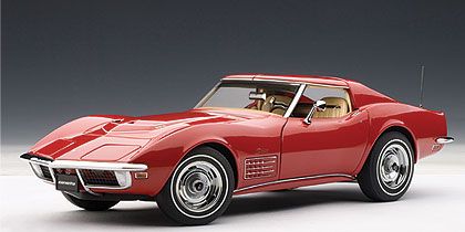 1970 Corvette Stingray Coupe • Monza Red LT-1 • #AA71172