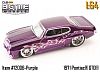 1970 Pontiac Firebird - Purple - Item #BTM12006-067