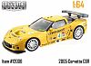 Corvette C6.R #4 • Yellow • ALMS 2007 Sebring 12-Hours • #BTM12006-172