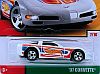 1997 C5 Corvette Coupe • Hot Wheels THROWBACK COLLECTION • #HW-FRF48