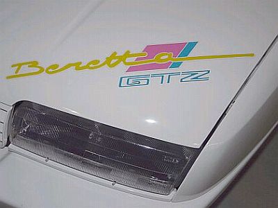 1991 Chevrolet Beretta GTZ, weiss, 2.3L 16V QUAD4 mit 180PS