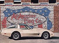 All-American Flag Company, 1982 Collector Corvette, Item #DF25027