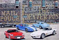 Colorado Five, Five Generations of Corvette, Item #DF25024