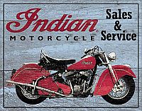 Indian Parts and Service • TIN SIGN • #IN1931TS