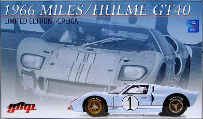 Ford GT40 1/12 scale Model Cars