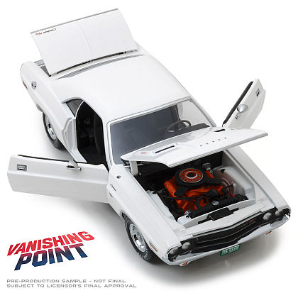 SAM POSEY "IN STOCK" ACME A1806009 1:18 #76 1970 DODGE CHALLENGER TRANS AM 