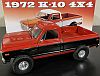 1972 Tom's Garage Chevy K10 4x4 Pickup Truck • Red/Black • #A1807213TG • www.corvette-plus.ch