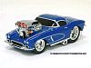 1962 Corvette Convertible with Hardtop • Cartoon style • #MM71166BLUE