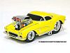 1962 Corvette Convertible with Hardtop • Cartoon style • #MM71166YEL