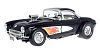 1957 Corvette Gasser • Black with White cove • #YM92019BK