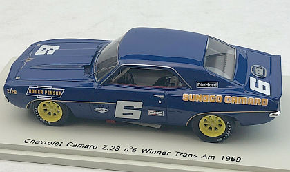 SCCA TRANS-AM Racing Car Models 1/43 scale