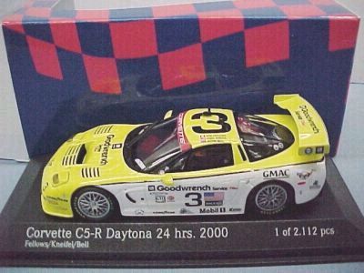 MINICHAMPS 1/43 2000 CORVETTE C5-R GTS #64 LE MANS 24 HRS AC4001464 ACTION 