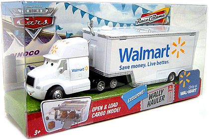 New Disney Pixar Cars Original Release Wally Hauler Hard 2 Find RARE