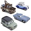 SAVE THE QUEEN 4-Car Set • Disney Store Exclusive • CARS 2 • #DS3093W