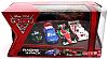 NIGEL GEARSLEY & RAOUL ÇaROULE & FRANCESCO BERNOULLI & SHU TODOROKI • 4-car Gift Pack Target exclusive • Disney/PIXAR CARS 2 • #V5013