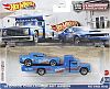 2018 Dodge Challenger SRT Demon & Retro Rig Hauler • Hot Wheels Team Transport #30 • #HW-GRK51 • www.corvette-plus.ch