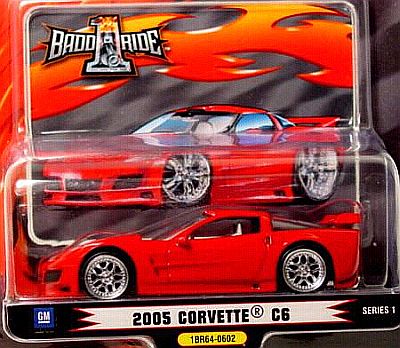 Hot Wheels 2017 Red Edition 2005 Corvette C6 6/12 #FDR63 1:64 Scale Diecast 