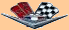 Corvette Crossed Flags C2