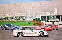 The Milestone Trio, Corvette Convertible, Coupe, Hardtop, Item #DF25022
