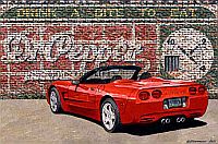 One Red Hot Pepper, C5 Corvette, Item #DF25042
