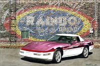 She's Like A Rainbow, 1995 Corvette Pace Car, Item #DF25037