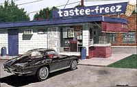 The Taste Freez, 1963 Corvette Coupe, Item #DF25040