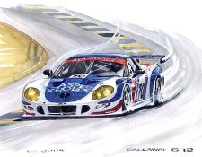 Callaway Corvette at Le Mans, Callaway C12, Item #UE70LM04