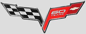 C6 Corvette Emblem 2013